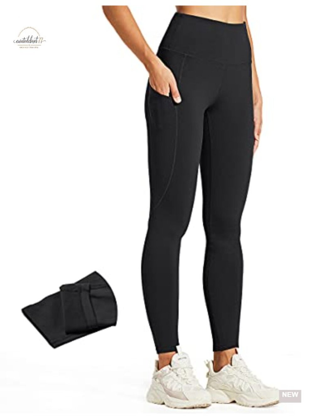 Fleece Lined Leggings Women Winter Thermal Insulated High Waisted Hiking